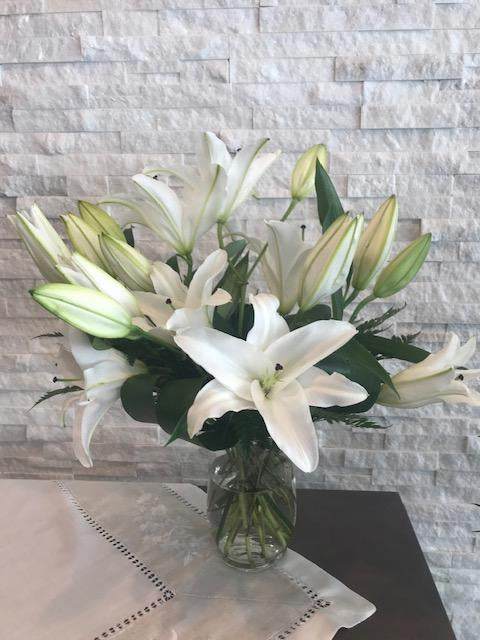 Beautiful White Lily