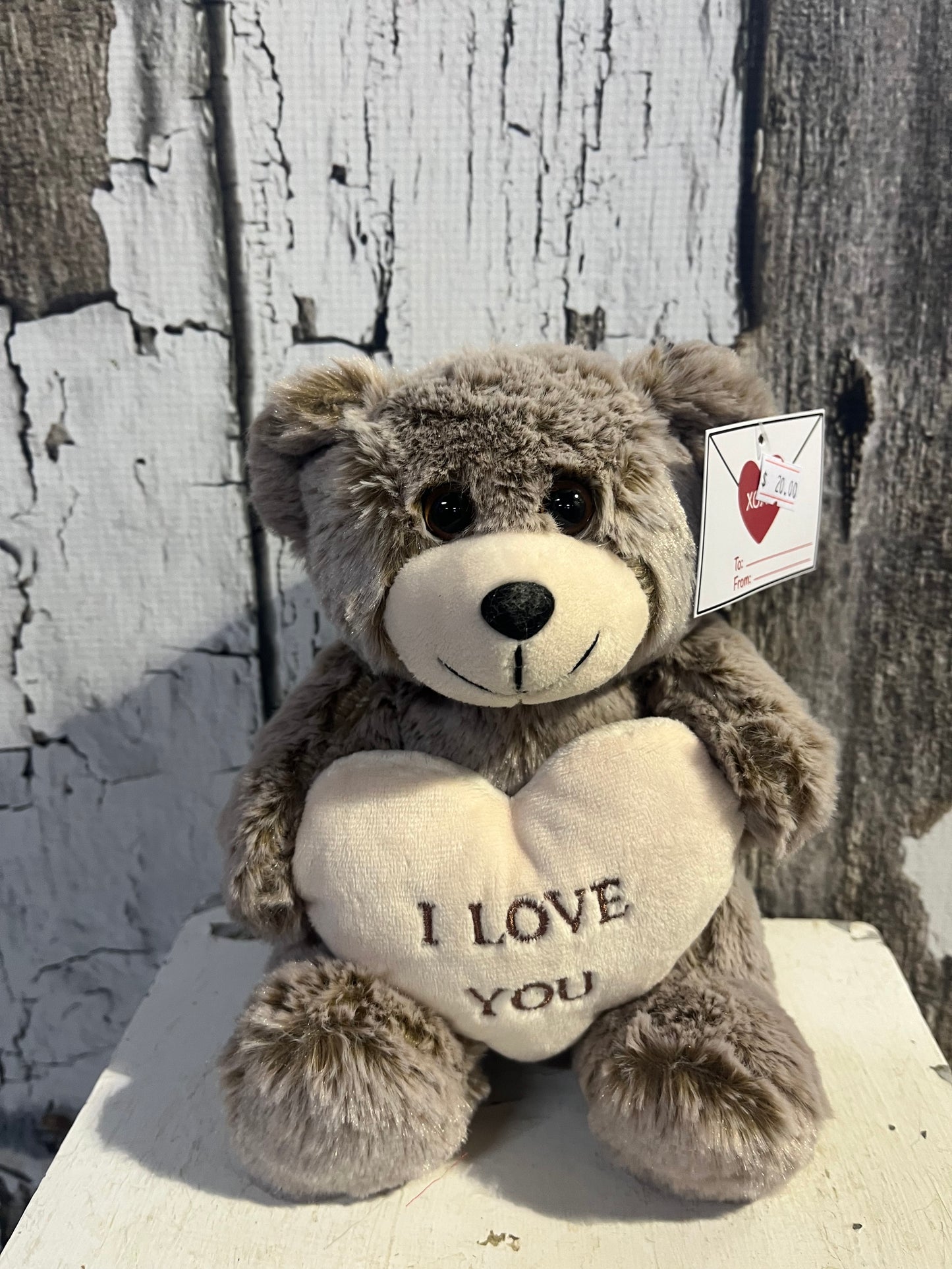 Je t'aime ours en peluche