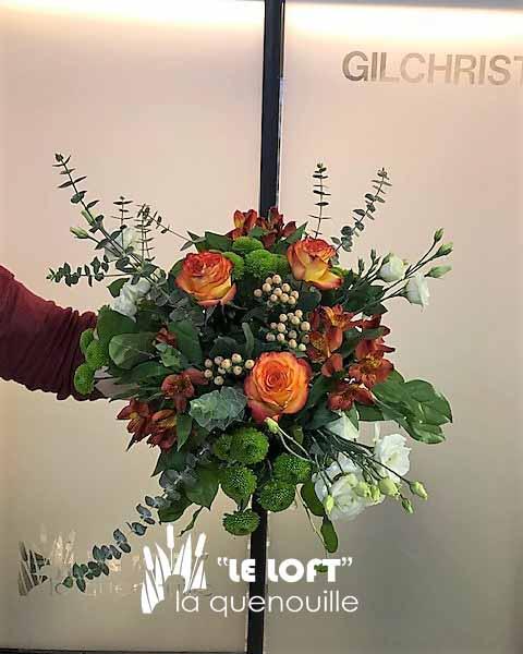Fall Colours seasonal flower bouquet