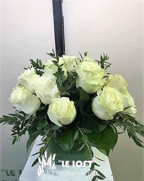 Jeannie fresh rose arrangement