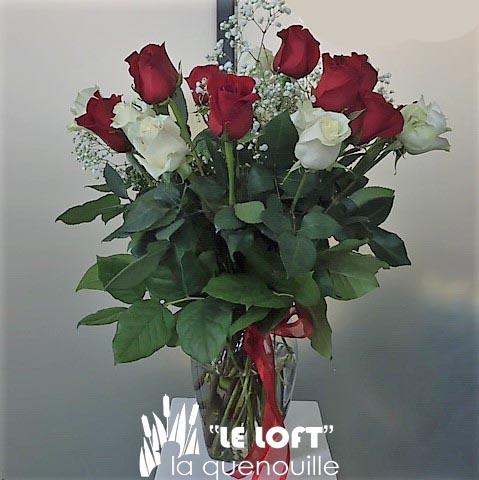 Classic Dozen for the Holidays - florist La Quenouille