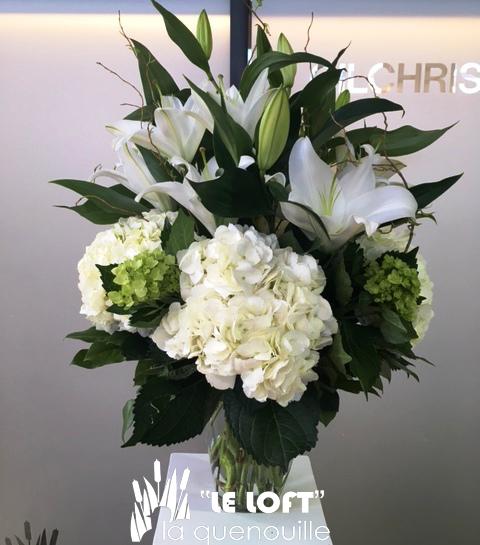 Lush and Lovely fresh flower arrangement
