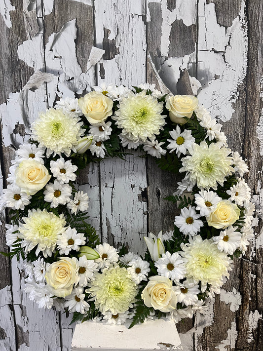 Couronne blanche classique