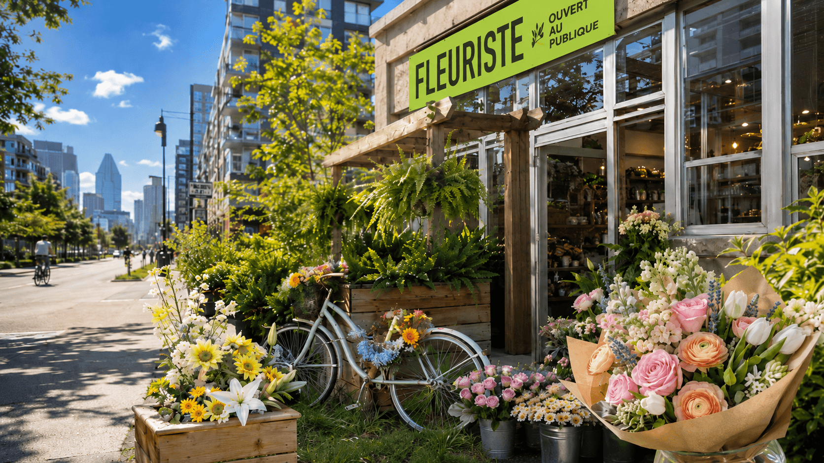 A Local Florist Near Griffintown and Downtown Montreal