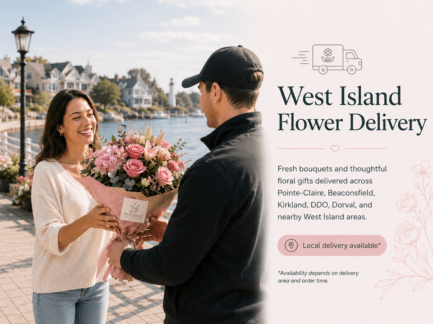 West Island flower delivery 
