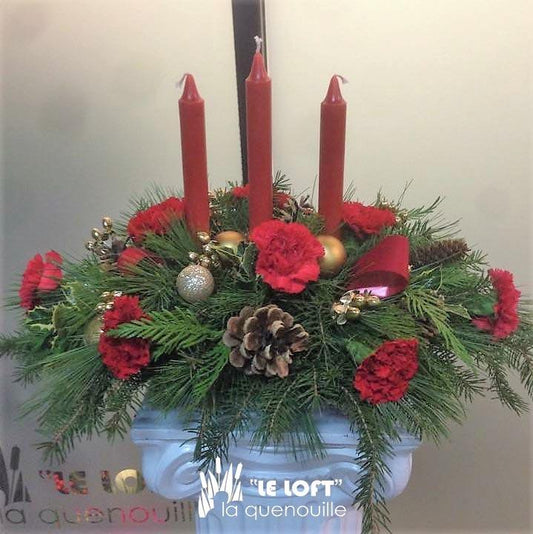 Classic Centerpiece - florist La Quenouille